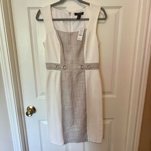 White House Black Market Sheath Dress, Size 6